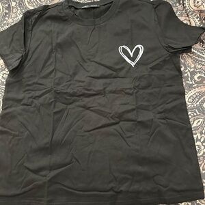 NWT SHEIN T-shirt with heart